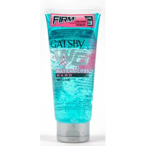 Gatsby Water Gloss Hard Hair Gel - Blue - 100gm - Personal-and-Home-Care -  - Gels - Orion Gift World
